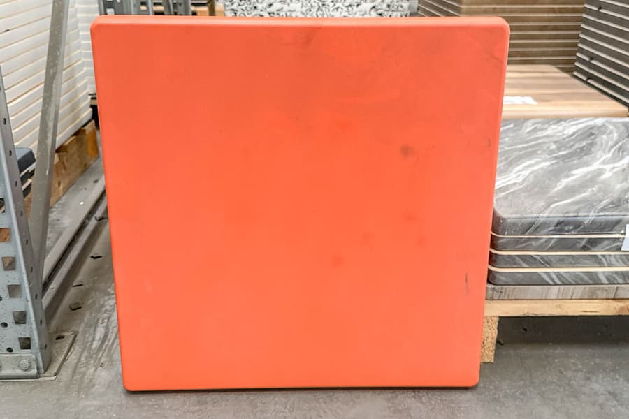 3 Tischplatten Classic Line \Orange\